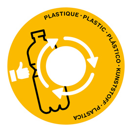 COPERCHIO RACCOLTA PLASTICA GIALLO PER CESTINO 133R CEP 101763