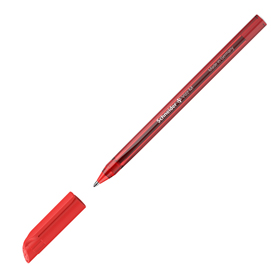 PENNA A SFERA VIZZ - CON CAPPUCCIO - PUNTA MEDIA - ROSSO - SCHNEIDER 92704