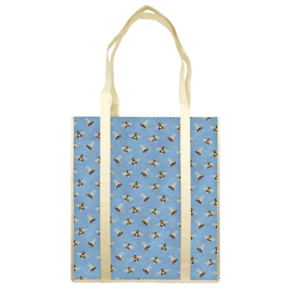 SHOPPER CON MANICI - FANTASIA BEES - 35 X 40 X 8 CM - CARTA LAVABILE 100 GR - KARTOS 99937