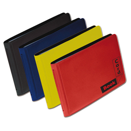 PORTACARD AD ALBUM - 14 SCOMPARTI - IN PVC GOMMATO 1029 - ALPLAST - CONF. 24 PEZZI 94721