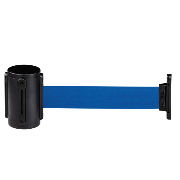 SEGNAPERCORSO MURALE ALFA MURAL - NERO - DIAMETRO 6 CM - CON NASTRO BLU 200 CM - MEDIAL INTERNATIONAL 90159