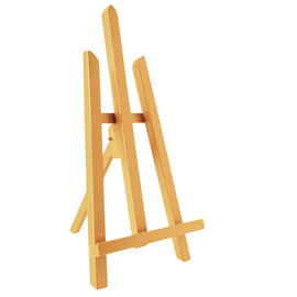 CAVALLETTO DA TAVOLO MINI LYRA - 19 X 36 CM - LEGNO  - DECO 100712