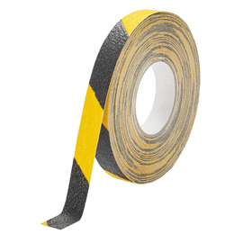 NASTRO ADESIVO ANTISCIVOLO 25MMX15M GIALLO/NERO DURALINE GRIP+ DURABLE 101358