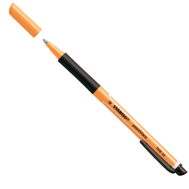 ROLLER POINTVISCO 1099 - PUNTA 0,5MM - NERO  - STABILO - CONF. 10 PEZZI 49858