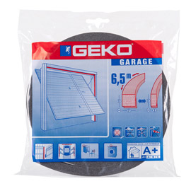 GUARNIZIONE ADESIVA IN RESINA PER ISOLAMENTO GARAGE 17MMX6,5MT ANTRACITE GEKO 101937