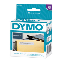 ETICHETTE DYMO LW X INDIRIZZI 54X25mm 500PZ. 48386