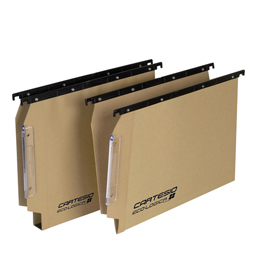 CARTELLA SOSPESA ARMADIO CARTESIO - 33 CM - FONDO V - 32,6X28 CM - AVANA - BERTESI 86118
