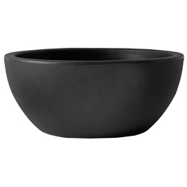 VASO CIOTOLA ERA - 25 L - ANTRACITE - TERAPLAST 97113