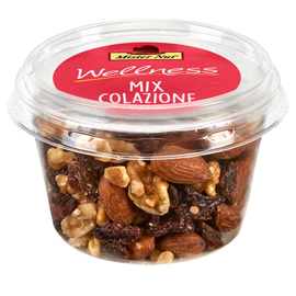 MIX COLAZIONE - FRUTTA SECCA E DISIDRATATA - 125 GR - MISTER NUT 99529