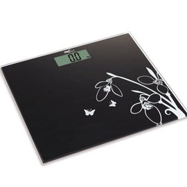 BILANCIA ELETTRONICA PESAPERSONE - 26X3X30 CM - CAPACITA' MASSIMA 150 KG - NERO - MELCHIONI 67457