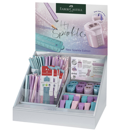 SPARKLE FAMILY - ACCESSORI ASSORTITI - FABER CASTELL - EXPO 236 PEZZI 102351