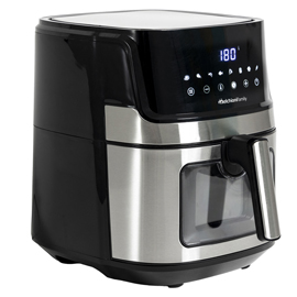 FRIGGITRICE AD ARIA SMART GINEVRA - 26,8 X 33,7 X 34,2 CM - 6,5 L - NERO - MELCHIONI 100341
