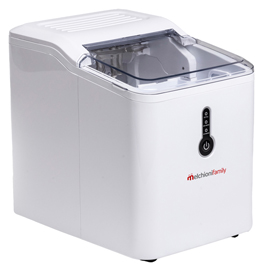 MACCHINA DEL GHIACCIO CUBIK - CON COMPRESSORE - 120 W - BIANCO - MELCHIONI 100347