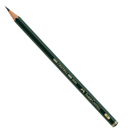 MATITA IN GRAFITE CASTELL 9000 - GRADAZIONE H - ESAGONALE - FABER CASTELL 70777