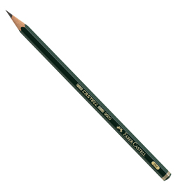 MATITA IN GRAFITE CASTELL 9000 - GRADAZIONE 2H - ESAGONALE - FABER CASTELL 70778