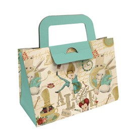 SCATOLA PORTAOGGETTO - FANTASIA ALICE - 16,2 X 14,5 X 7,5 CM - KARTOS 94865