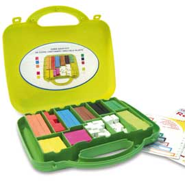 REGOLI - NUMERI IN COLORE - ARDA - VALIGETTA 200 PEZZI 61787