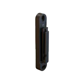 TERMINALE A MURO PER TESTINA RONDO TENSA - 2,2X12,5CM - NERO - STUDIO T 102175