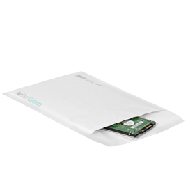 BUSTA IMBOTTITA AIRPRO GREEN - K/20 (35 X 47 CM) - CARTA - BIANCO - BONG PACKAGING - CONF. 100 PEZZI 102002