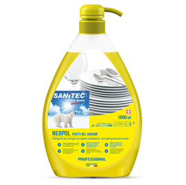 DETERGENTE NEOPOL PIATTI GEL AGRUMI - 1 L - SANITEC 82747