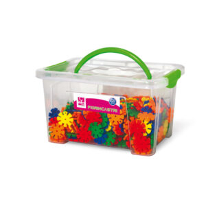 FIORINCASTERI IN PLASTICA - COLORI ASSORTITI - CWR - BAULETTO 420 PEZZI 91576
