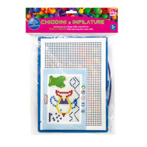 SET CHIODINI E INFILATURE IN PLASTICA - COLORI ASSORTITI - CWR 91577