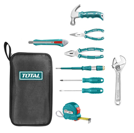 ACCESSORI PROFESSIONALI - CACCIAVITI E PINZE - TOTAL - CONF.10 PEZZI 95090
