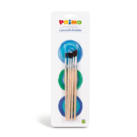 PENNELLI E PORTAPENNELLI - TONDI - PRIMO - BLISTER 5 PEZZI 73653