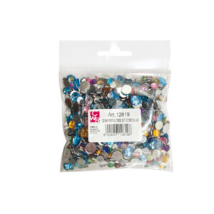 GEMME KRISTALL TONDE - COLORI ASSORTITI - DECO - CONF. 1000 PEZZI 91567