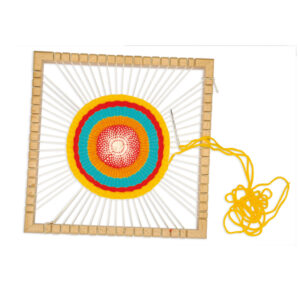 TELAIO MANDALA - LEGNO - 23X23X3 CM - CWR 91569