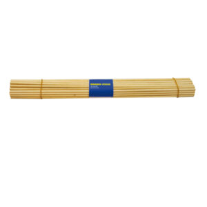 BASTONCINI IN LEGNO - COLORE NATURALE - 40 CM X 4 MM - DECO - CONF. 50 PEZZI 91573