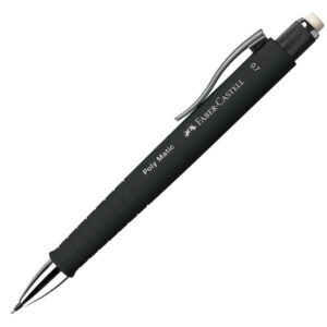 PORTAMINE POLY MATIC - MINA 0,7 MM - FUSTO NERO - FABER-CASTELL 89161