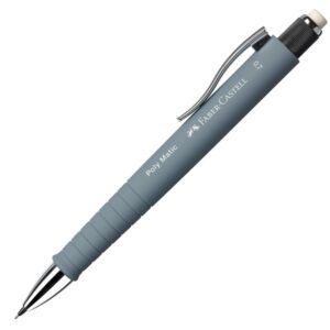 PORTAMINE POLY MATIC - MINA 0,7 MM - FUSTO GRIGIO - FABER-CASTELL 89163