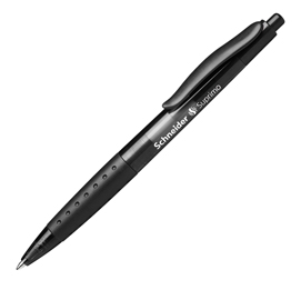 PENNA A SFERA A SCATTO SUPRIMO  - TRATTO MEDIO - NERO - SCHNEIDER 73508