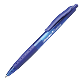 PENNA A SFERA A SCATTO SUPRIMO - TRATTO MEDIO - BLU  - SCHNEIDER 73510