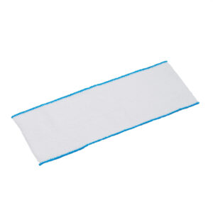 PANNO MOP SWISPO - BIANCO CON BORDO BLU - 44 X 14 CM - VILEDA - CONF. 50 PEZZI 90483