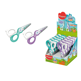 FORBICI KIDIKUT - LAMA SINTETICA - PUNTA TONDA - 12 CM - MAPED 46506