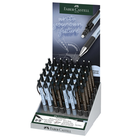 PORTAMINE GRIP MATIC - GRADAZIONI ASSORTITE - COLORI ASSORTITI - FABER CASTELL - EXPO 40 PEZZI 102352