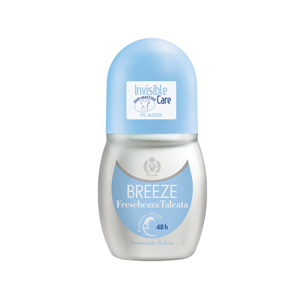 ROLL ON DEODORANTE BREEZE - FRESCHEZZA TALCATA - 50 ML - GAIA 91613