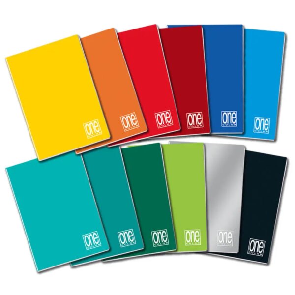 QUADERNO ONE COLOR - A5 - RIGA Q - 20 FOGLI - 80GR - BLASETTI
