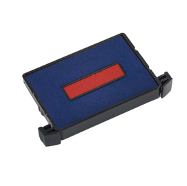 TAMPONE DI RICAMBIO 6-4750-2 - BLU-ROSSO - TRODAT - CONF. 3 PEZZI 83421