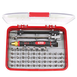 PORTAINSERTI DI PRECISIONE CON 51 INSERTI VALEX 101875