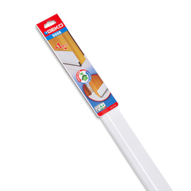 PARASPIFFERI PER PORTE IN PVC FLESSIBILE CON FELTRO BIANCO 100CM DOOR GEKO 101944