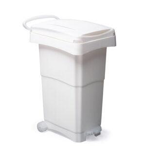 BIDONE MOBILE A PEDALE - 40X65X81 CM - 80 L - PPL - BIANCO - MOBIL PLASTIC 86737