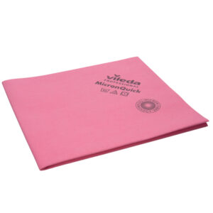 PANNI MICRONQUICK - 38 X 40 CM - IN MICROFIBRA - ROSSO - VILEDA - CONF. 5 PEZZI 91804