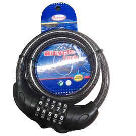 LUCCHETTO A SPIRALE - A COMBINAZIONE - D 12 X 1000 MM - MELTAPLUS 96794