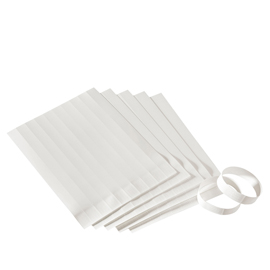 BRACCIALETTI E-MARK - 19 X 250 MM -10 ET/FG - 10 FOGLI - BIANCO - COLOP 100570