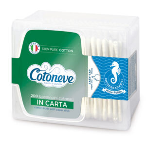 BASTONCINI CON COTONE - COTONEVE - COFANETTO DA 200 PEZZI 96005
