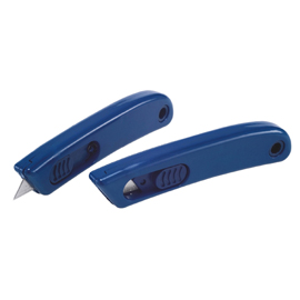 CUTTER MONOUSO DETECTABILE - CON LAMA RETRAIBILE - BLU - LINEA FLESH 97769