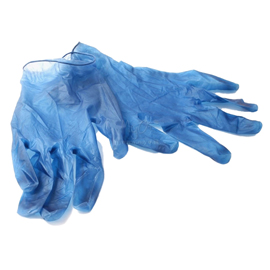 GUANTI IN NITRILE DETECTABILI - S/POLVERE - TAGLIA XL - BLU - LINEA FLASH - CONF. 100 PEZZI 97851